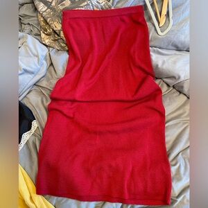 George Vibrant Red Knitwear